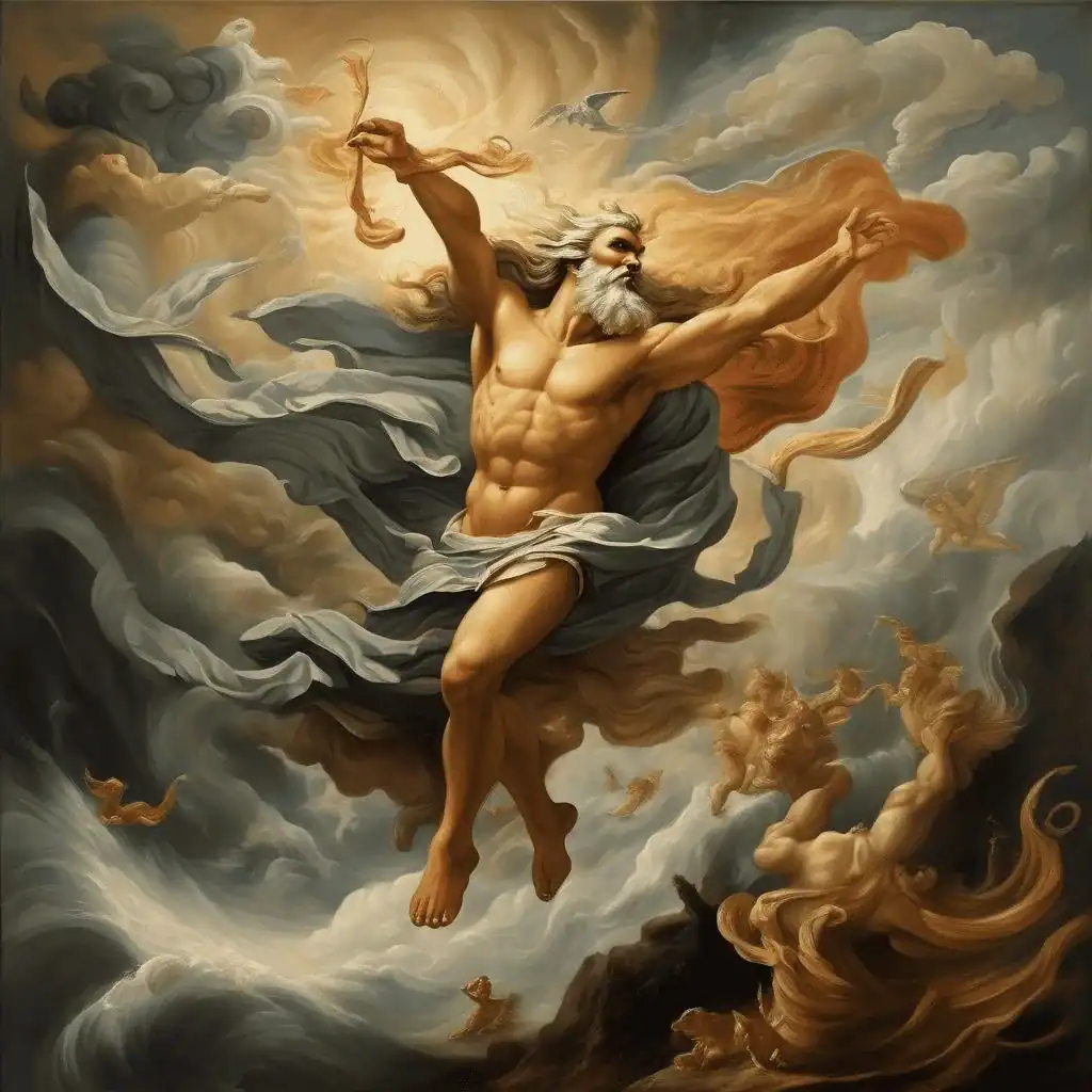 The wind – God sent a gust from the South