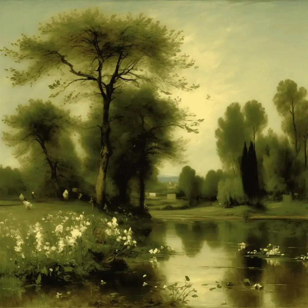 Spring – Charles-Francois Daubigny